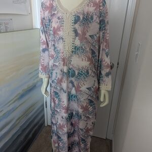 Algerian Floral Kaftan